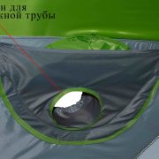 Фото Клапан под вытяжную трубу теплообменника для палаток серии Лотос Куб