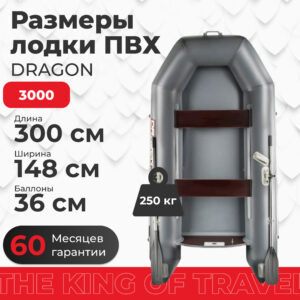 Лодка ПВХ DRAGON 3000